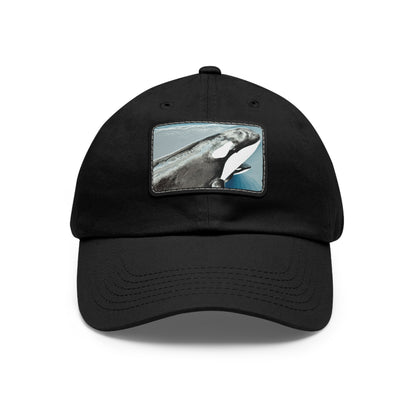 Orca Hat with Leather Patch (Rectangle)