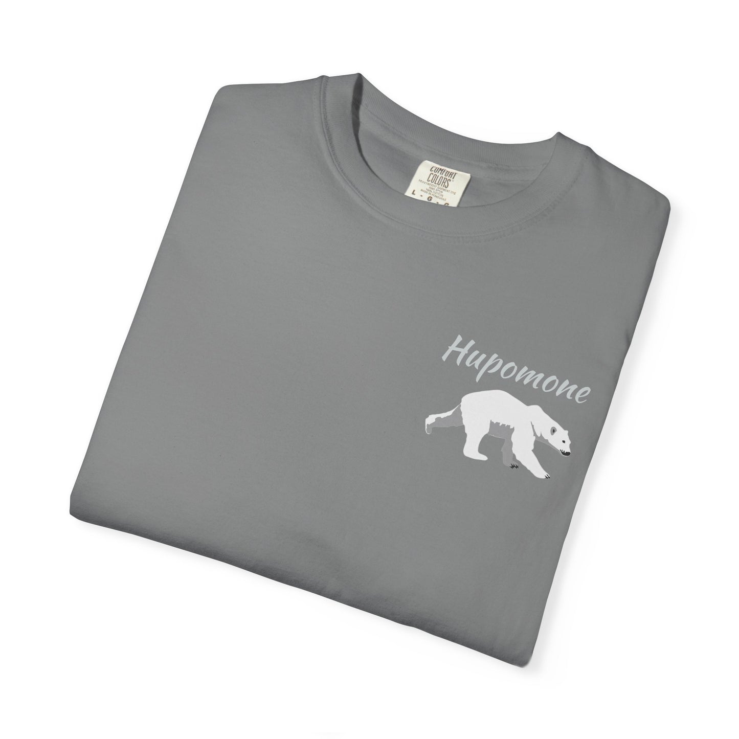 Hupomone Bear Unisex Garment-Dyed T-shirt