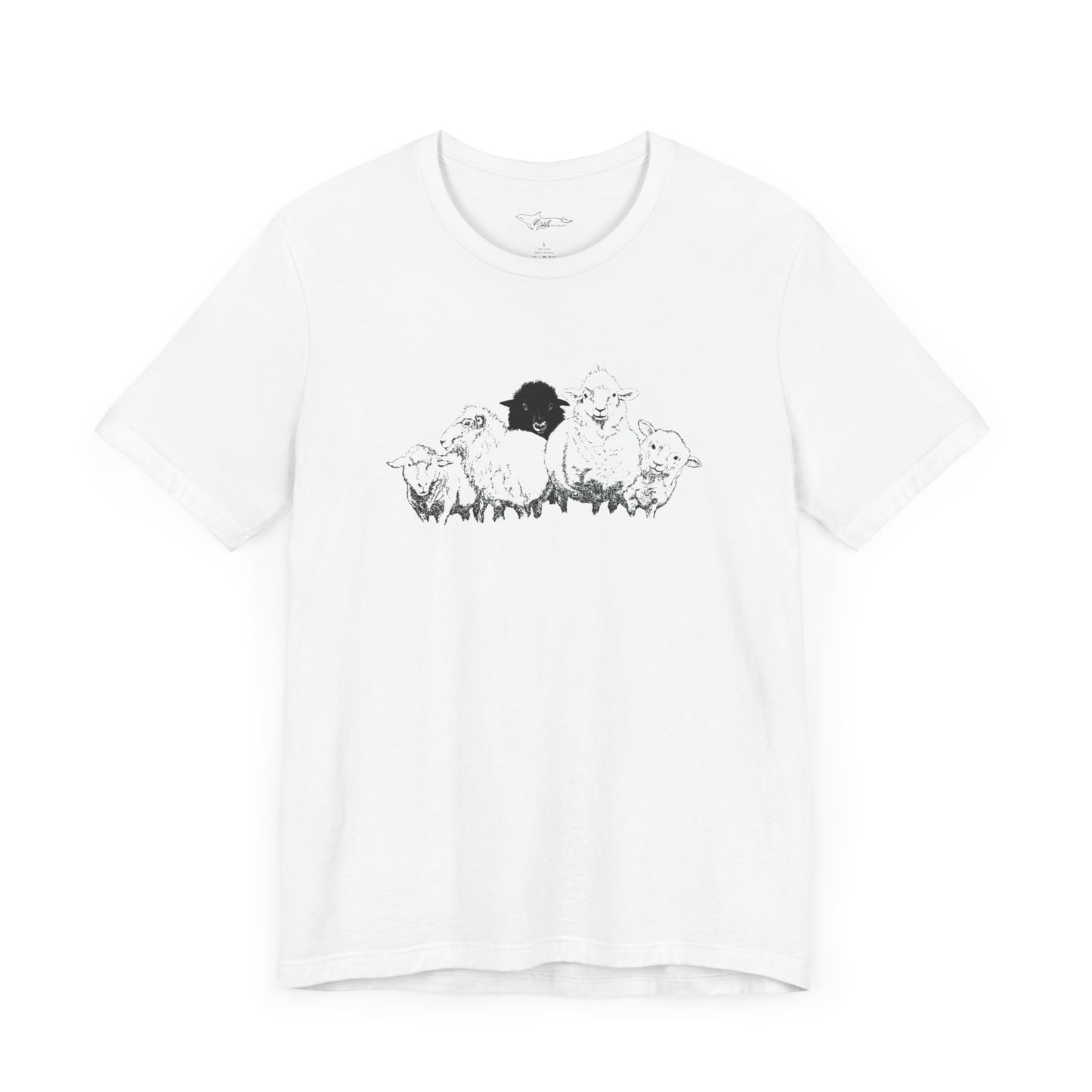Black Sheep Unisex Jersey Short Sleeve Tee