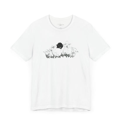 Black Sheep Unisex Jersey Short Sleeve Tee