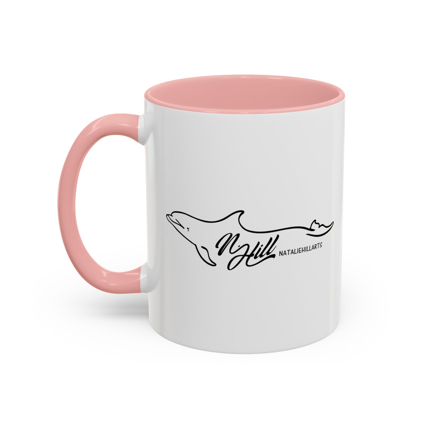 Orca Spy-Hop Accent Coffee Mug, 11oz