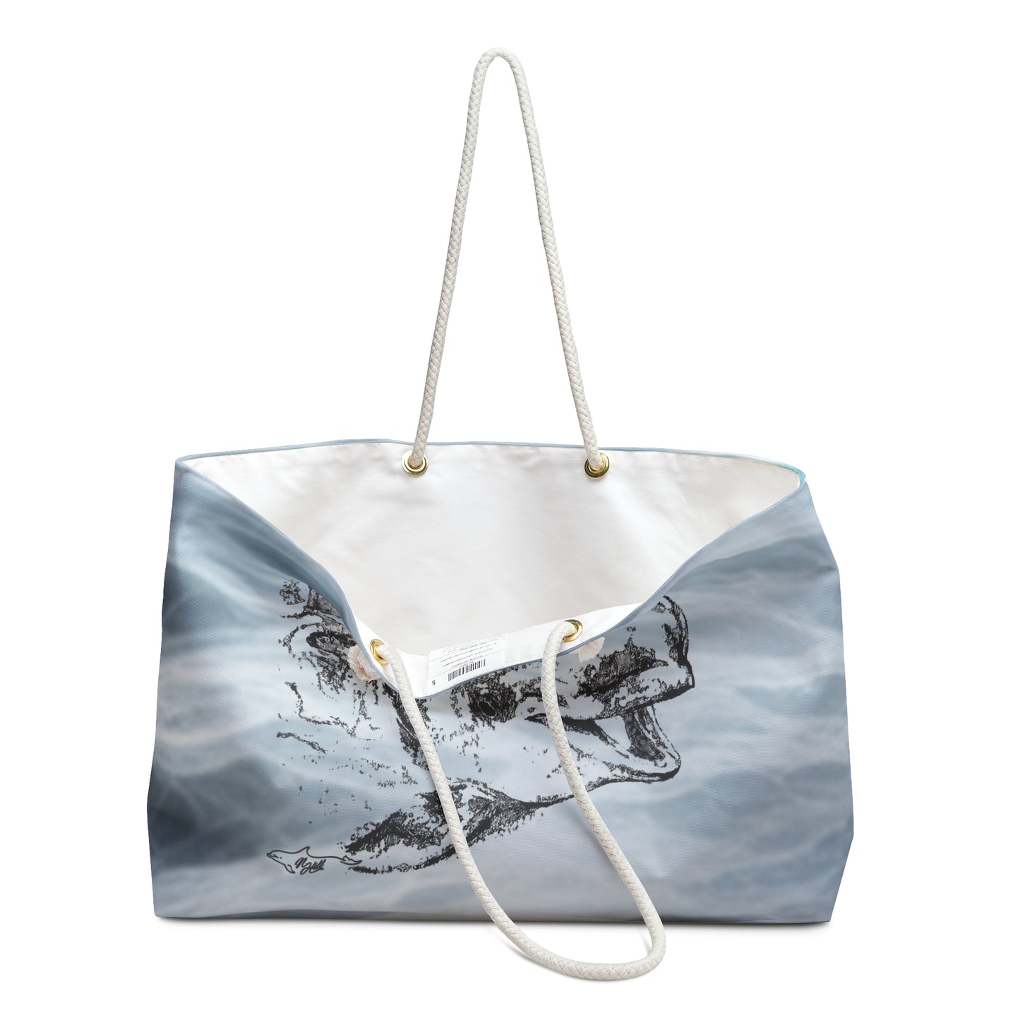 Bubbles Pilot Whale Weekender Bag