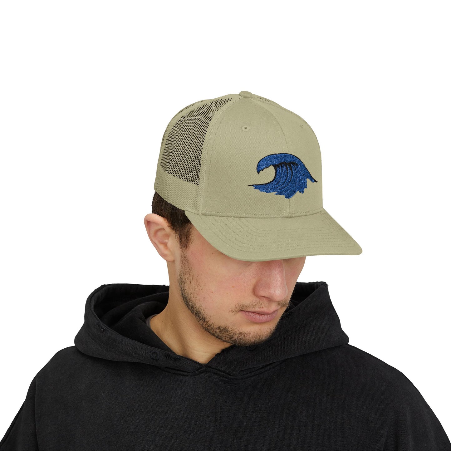 Beach Wave Snapback Trucker Cap