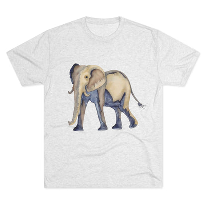 Elephant Unisex Tri-Blend Crew Tee
