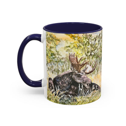 Moose Accent Coffee Mug 11oz