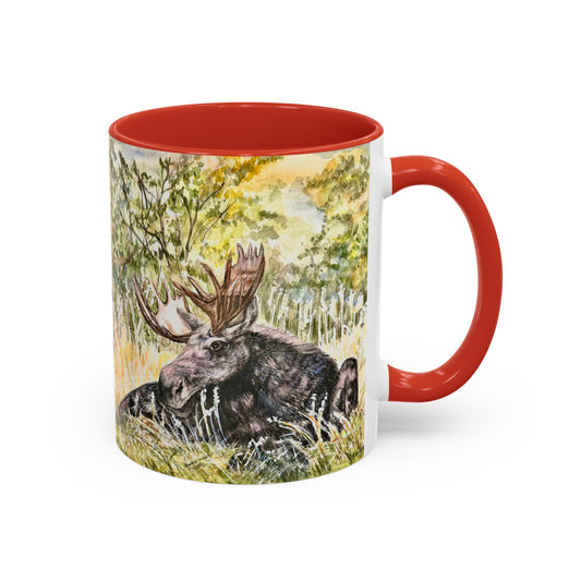 Moose Accent Coffee Mug 11oz