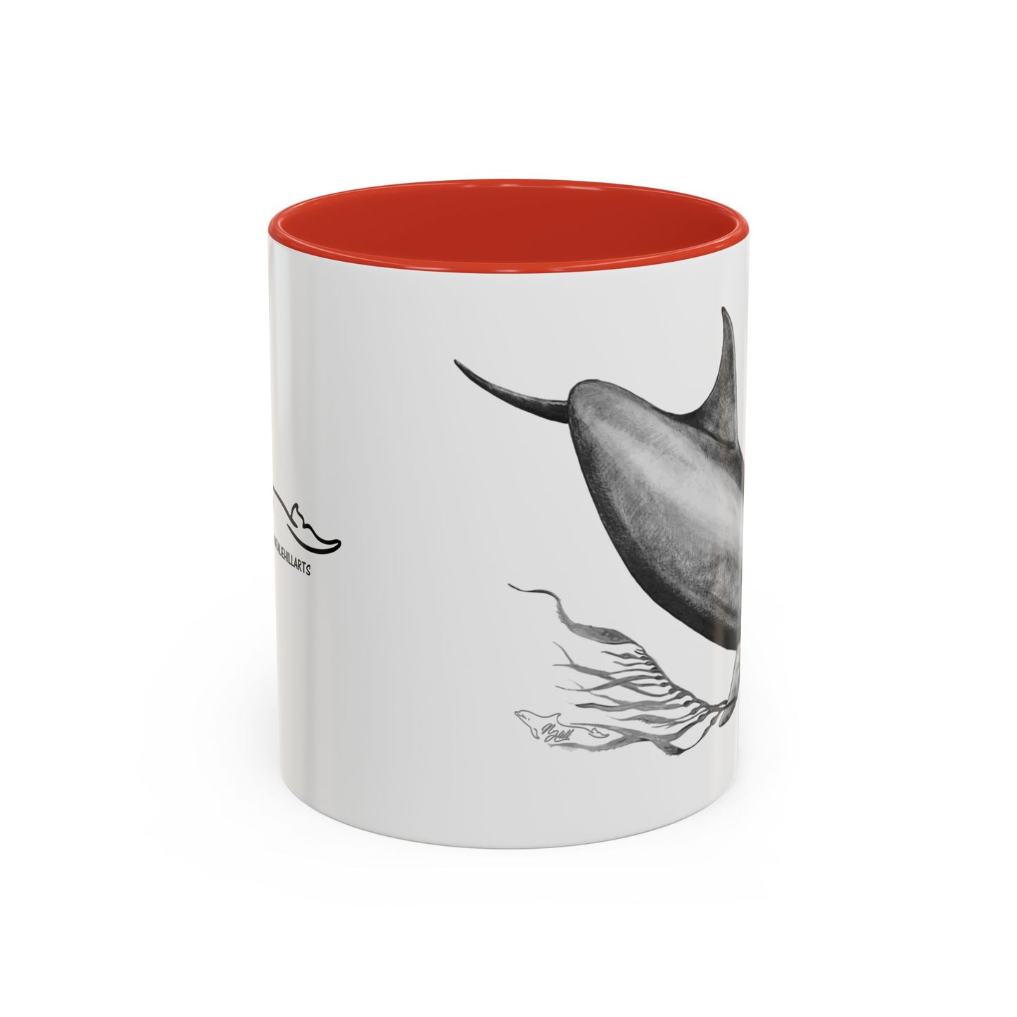 Dolphin Accent Coffee Mug, 11oz