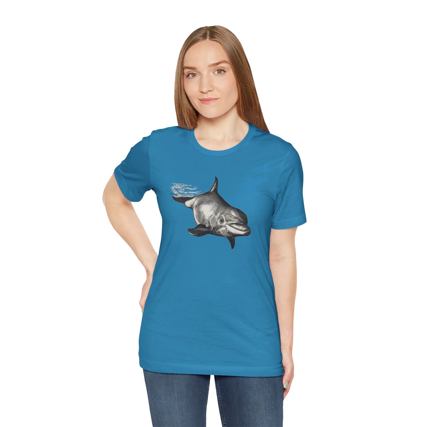 Dolphin Dive Unisex Jersey Short Sleeve Tee