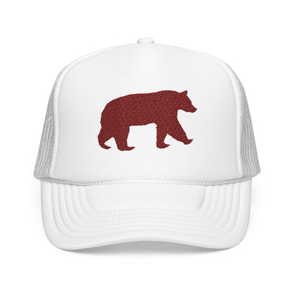 Grizzly Bear Foam Trucker Hat (Embroidery)