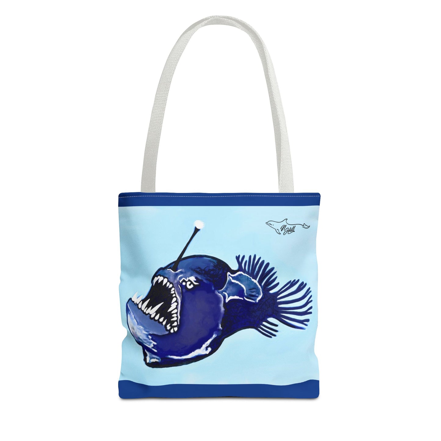 Angler Fish Tote Bag (AOP)