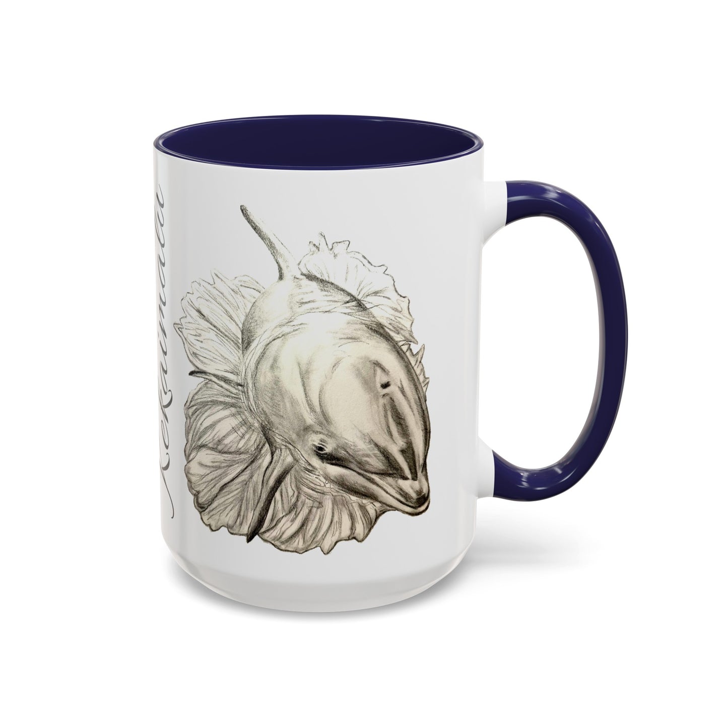 Kekaimalu Wholphin Accent Coffee Mug (11, 15oz)