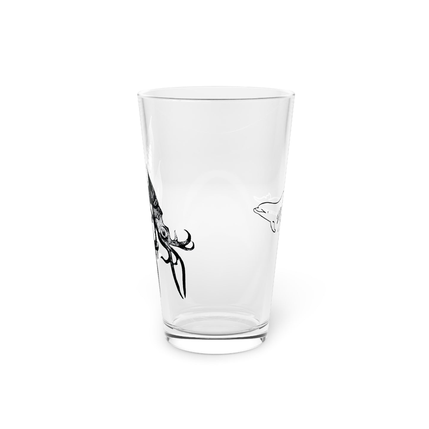 Squid Pint Glass, 16oz