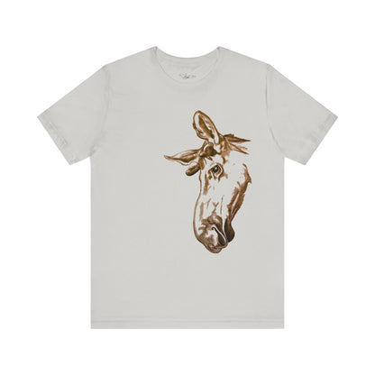 Curious Moose Unisex Jersey Short Sleeve Tee