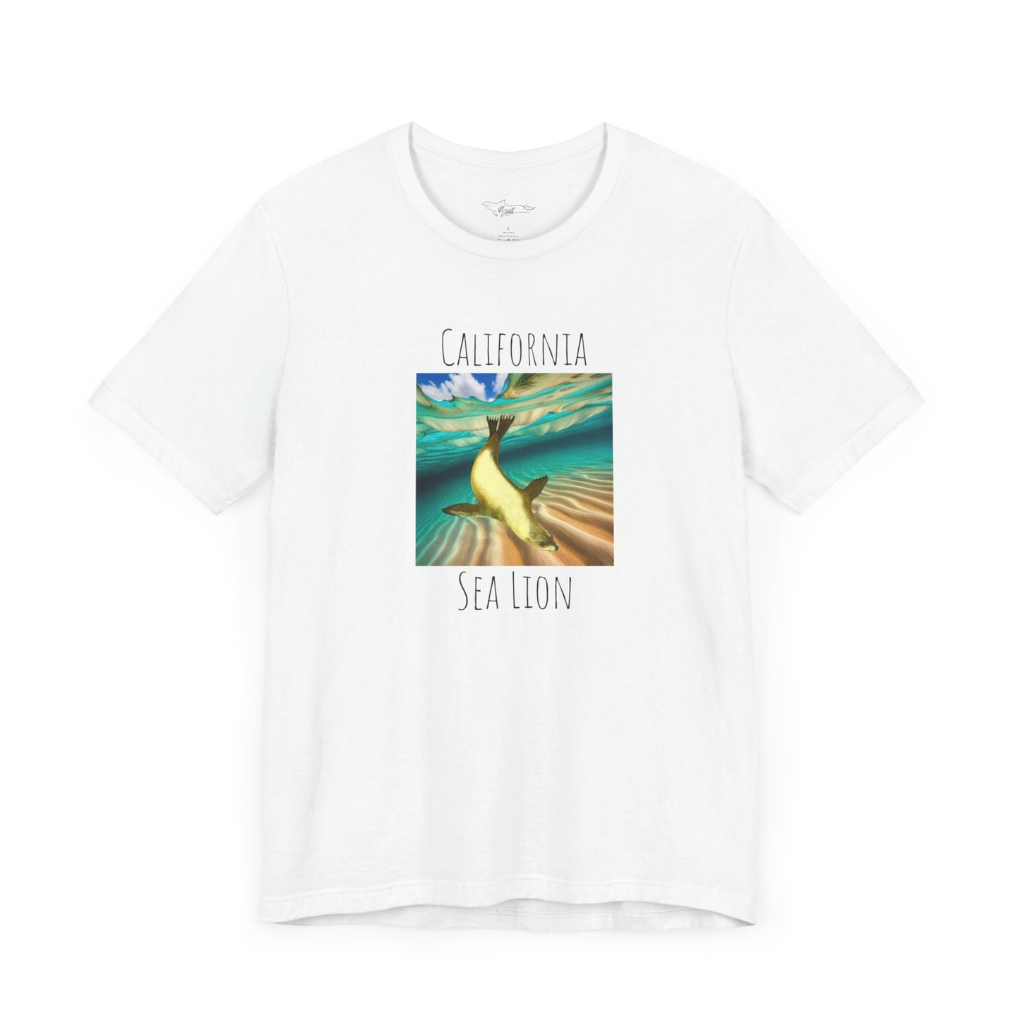 California Sea Lion Swim Unisex Jersey Short Sleeve Tee