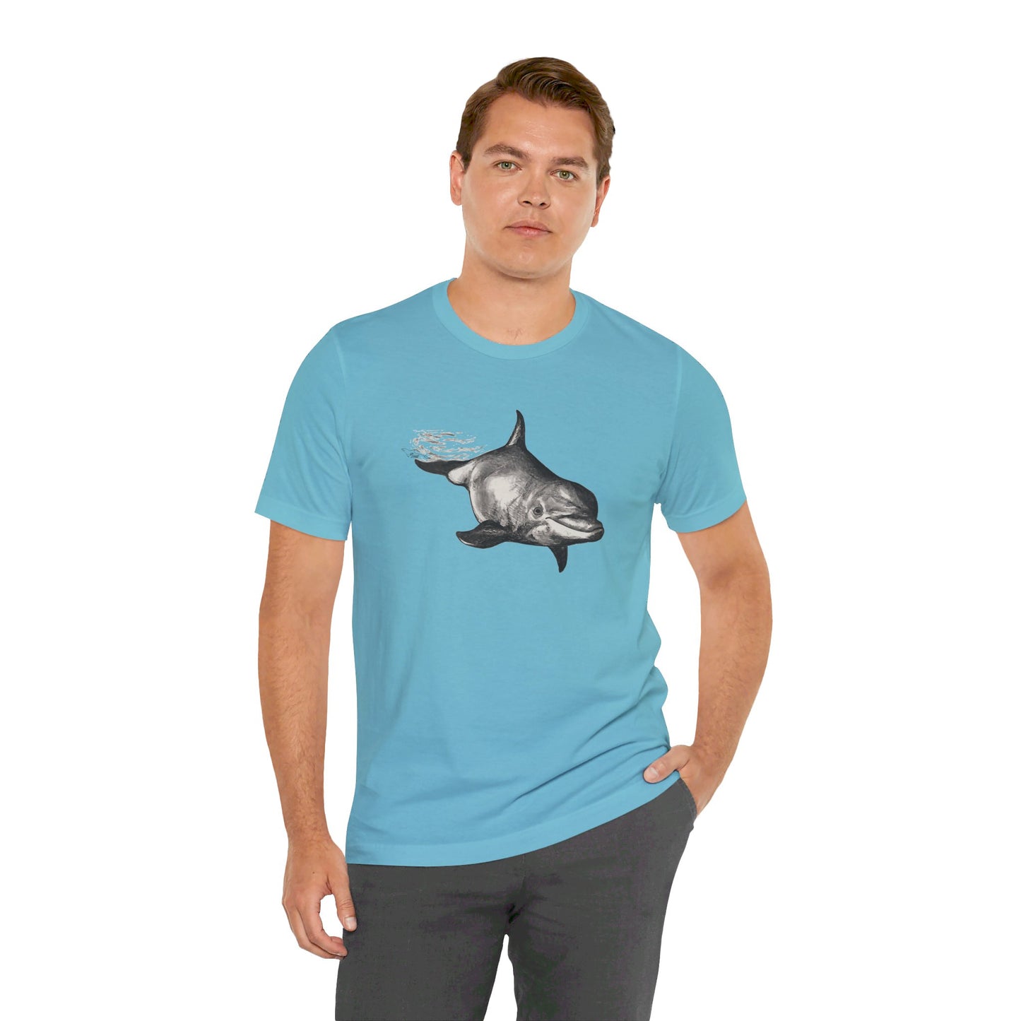 Dolphin Dive Unisex Jersey Short Sleeve Tee