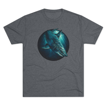 Mako Shark Unisex Tri-Blend Crew Tee