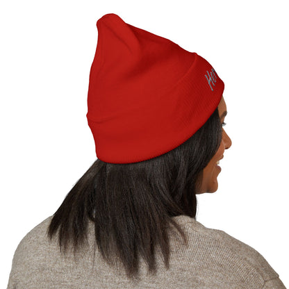 Here I Am Classic Cuffed Beanie (Embroidery)