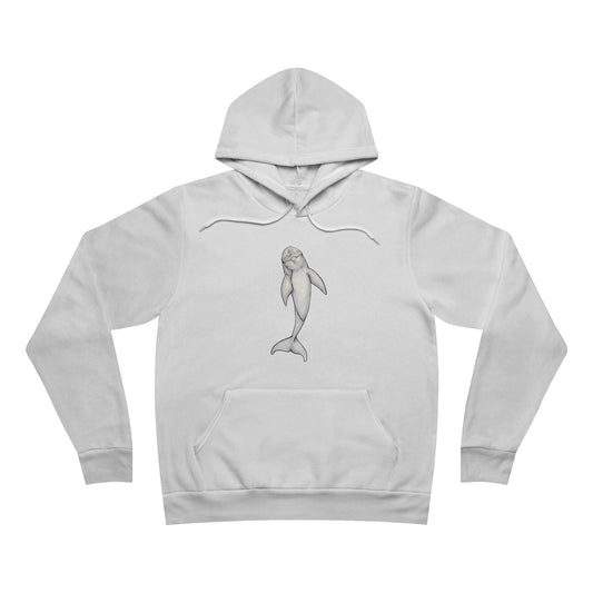 Bottlenose Dolphin Unisex Sponge Fleece Pullover Hoodie
