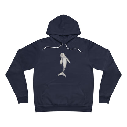 Bottlenose Dolphin Unisex Sponge Fleece Pullover Hoodie