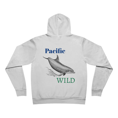 Pacific Wild Dolphin Unisex Sponge Fleece Pullover Hoodie