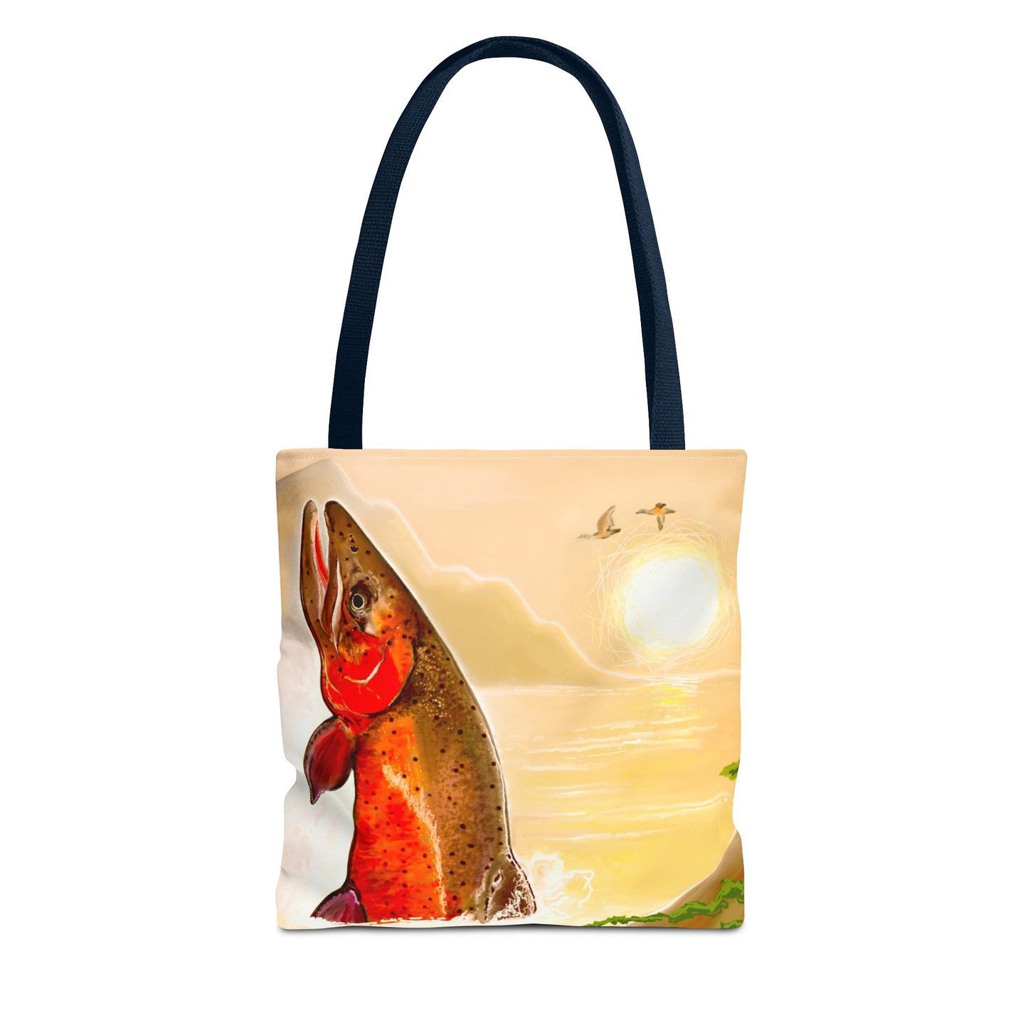 Cutthroat Trout Tote Bag (AOP)