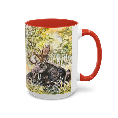 Moose Accent Coffee Mug 15oz