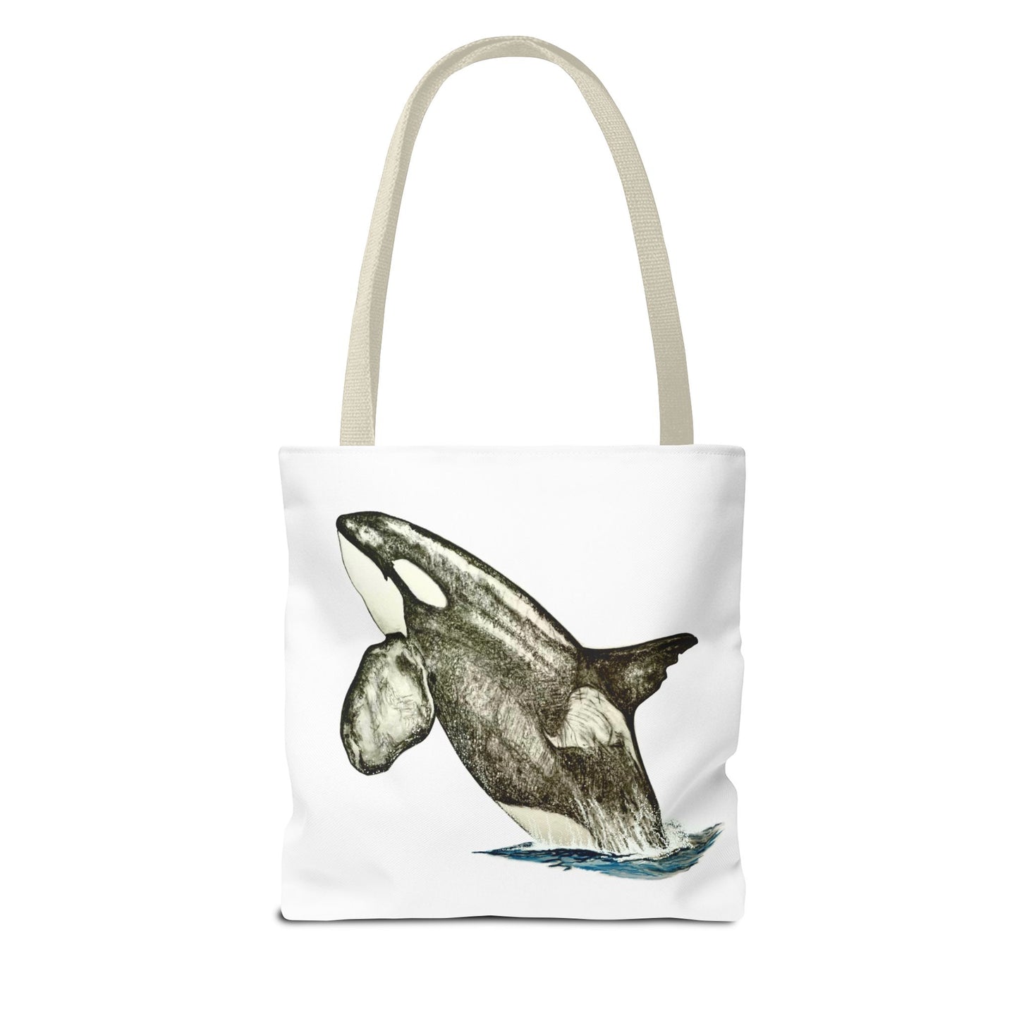 Biggs Killer Whale Chainsaw Tote Bag (AOP)