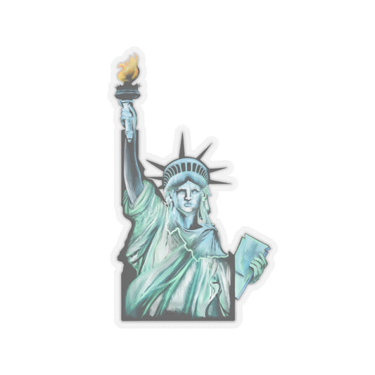 Statue of Liberty Kiss-Cut Stickers