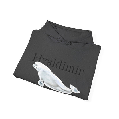 Hvaldimir Beluga Whale Unisex Heavy Blend™ Hooded Sweatshirt