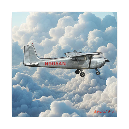 Cessna Airplane Matte Canvas 16" x 20", Stretched, 0.75"