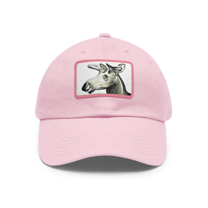 Hidden Springs Moose Hat with Leather Patch (Rectangle)