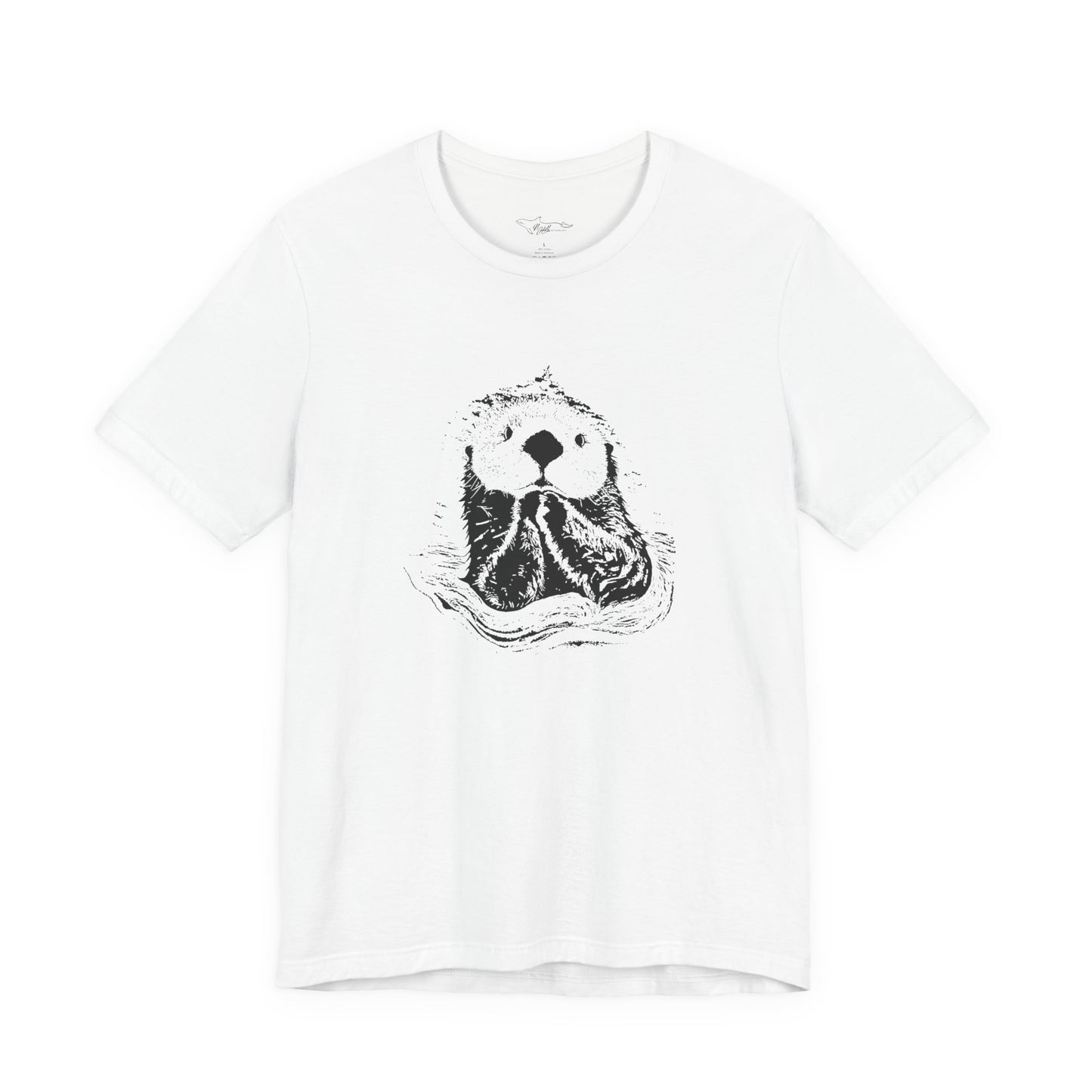 Praying Sea Otter Unisex Jersey Short Sleeve Tee