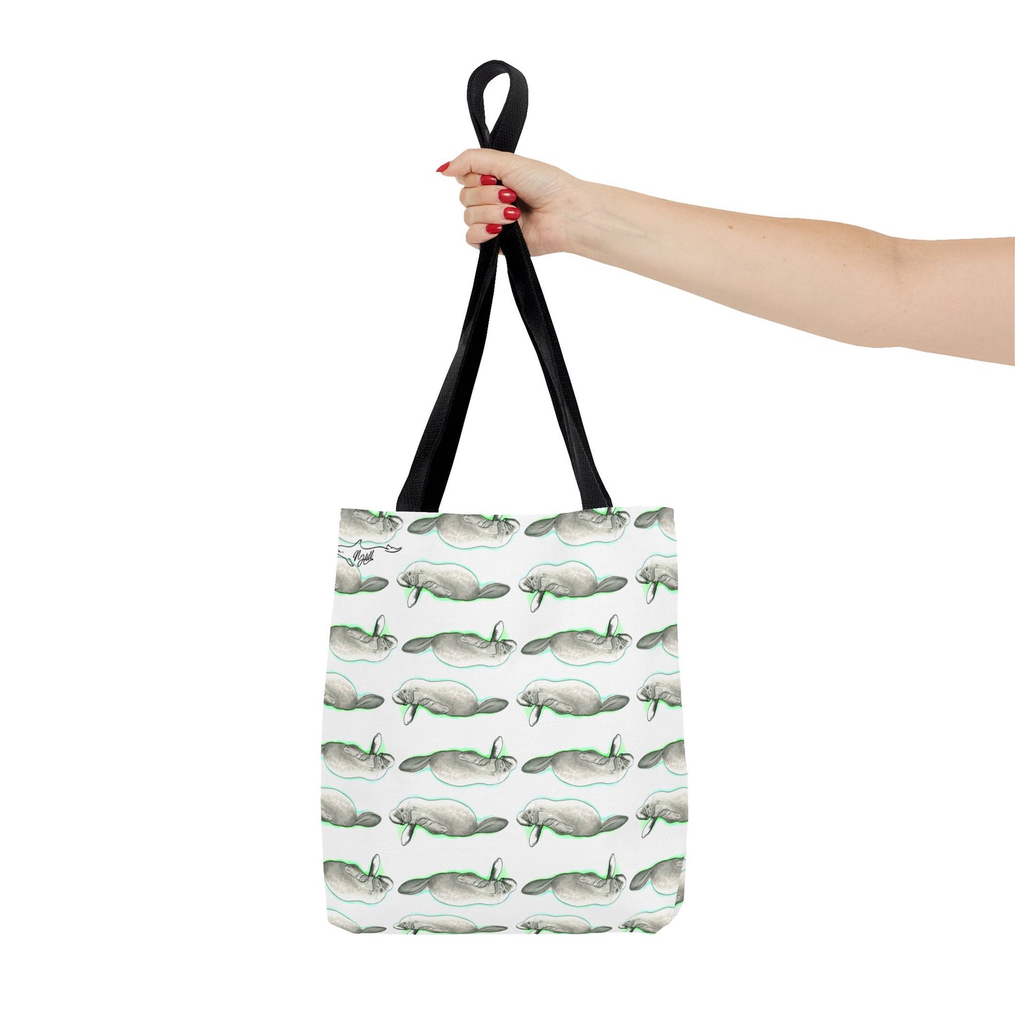 Manatee Tote Bag (AOP)