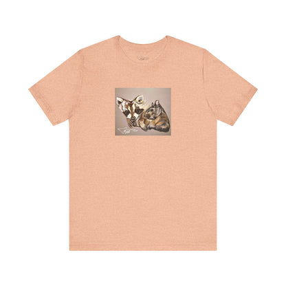 Peanut and Fred Unisex Jersey Short Sleeve Tee