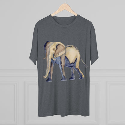 Elephant Unisex Tri-Blend Crew Tee