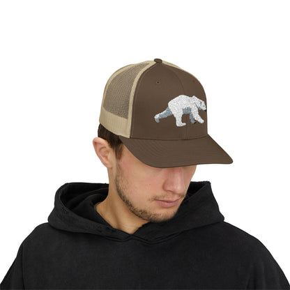 Polar Bear Snapback Trucker Cap