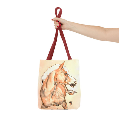 Horse Resting Tote Bag (AOP)