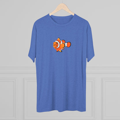 Clownfish Unisex Tri-Blend Crew Tee