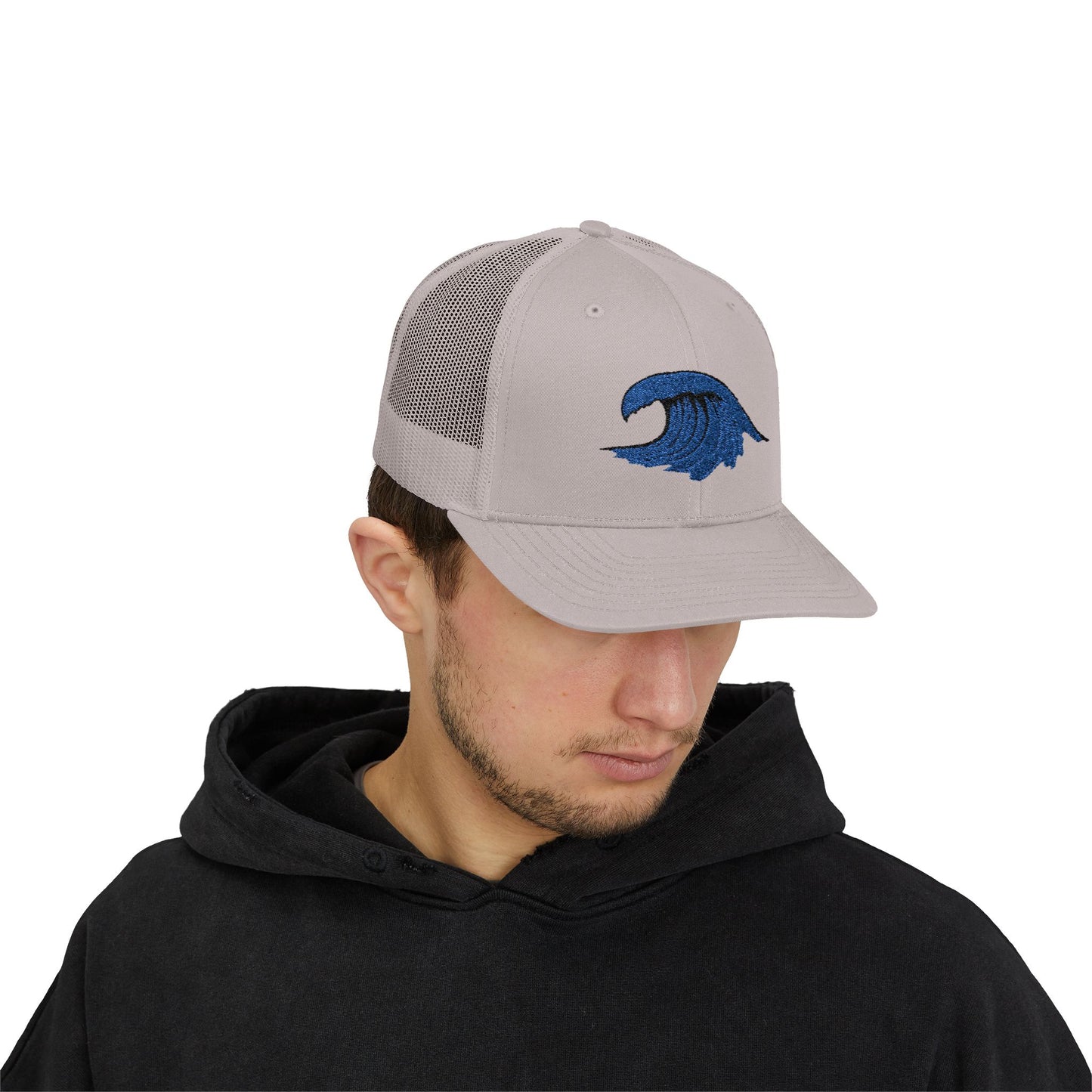 Beach Wave Snapback Trucker Cap