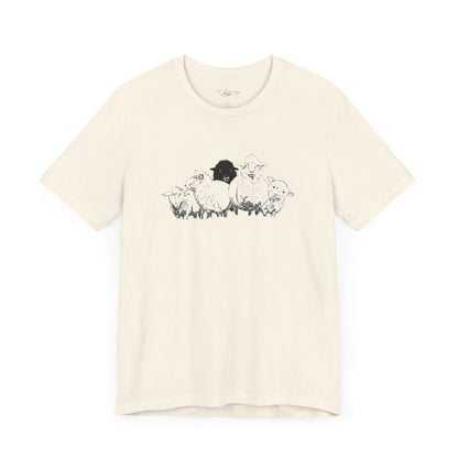 Black Sheep Unisex Jersey Short Sleeve Tee