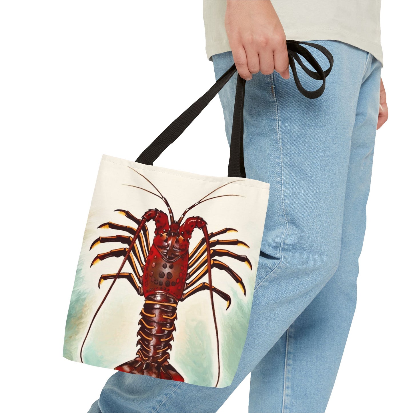 California Spiny Lobster Tote Bag (AOP)