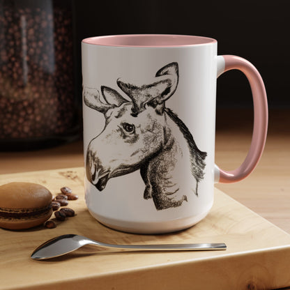 Moose Have Coffee  Accent Coffee Mug 15oz