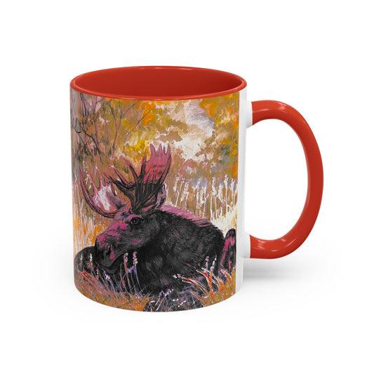 Moose Accent Coffee Mug 11oz