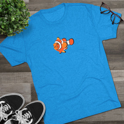 Clownfish Unisex Tri-Blend Crew Tee