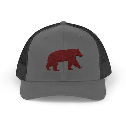 Bear Snapback Trucker Cap