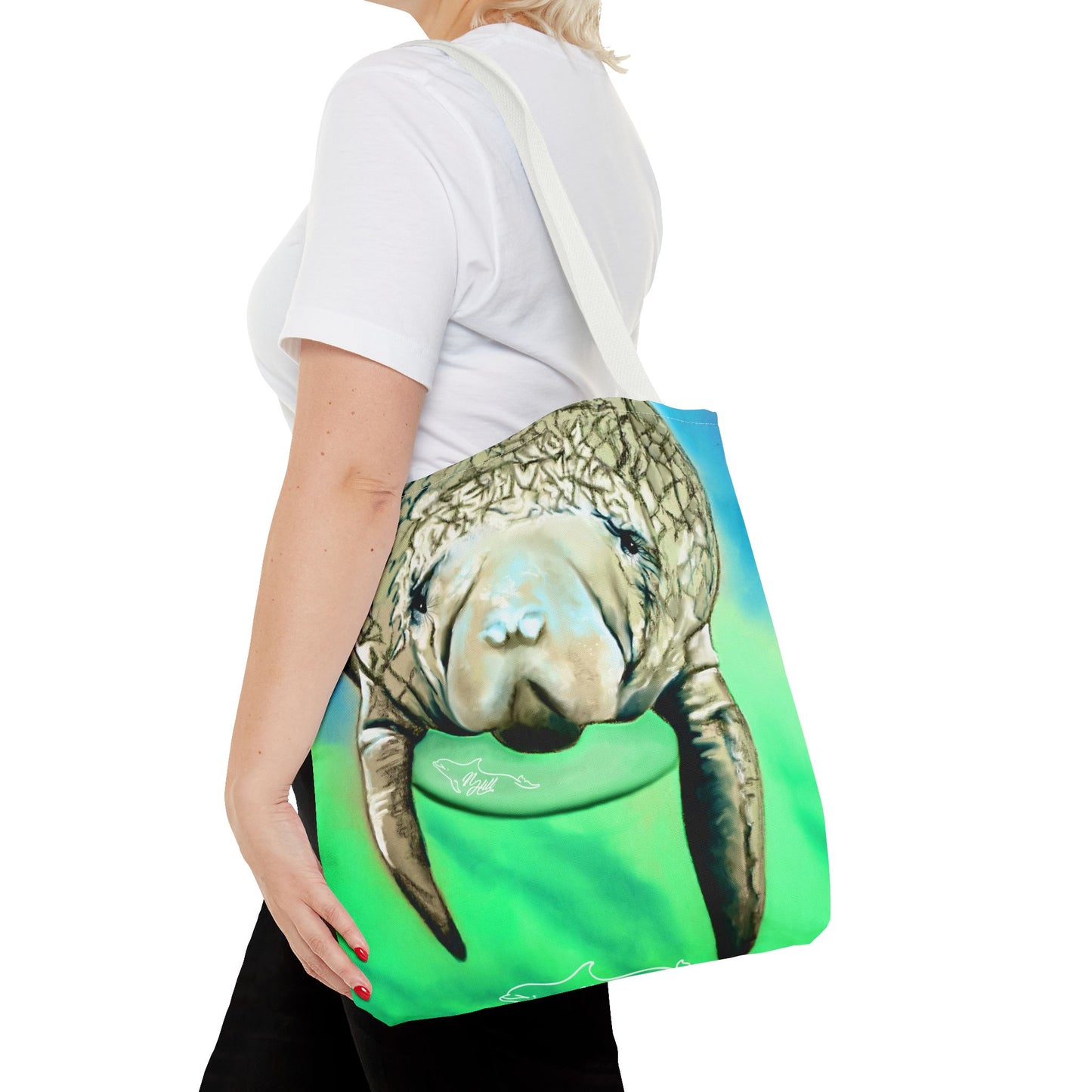 Manatee Tote Bag (AOP)