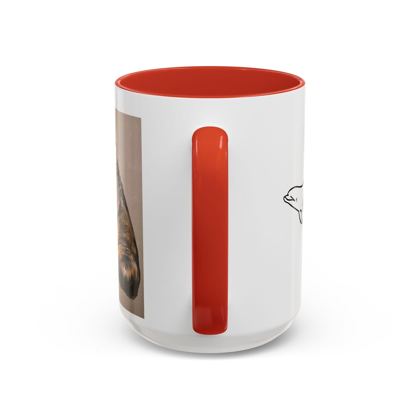 Peanut and Fred Accent Coffee Mug 15oz