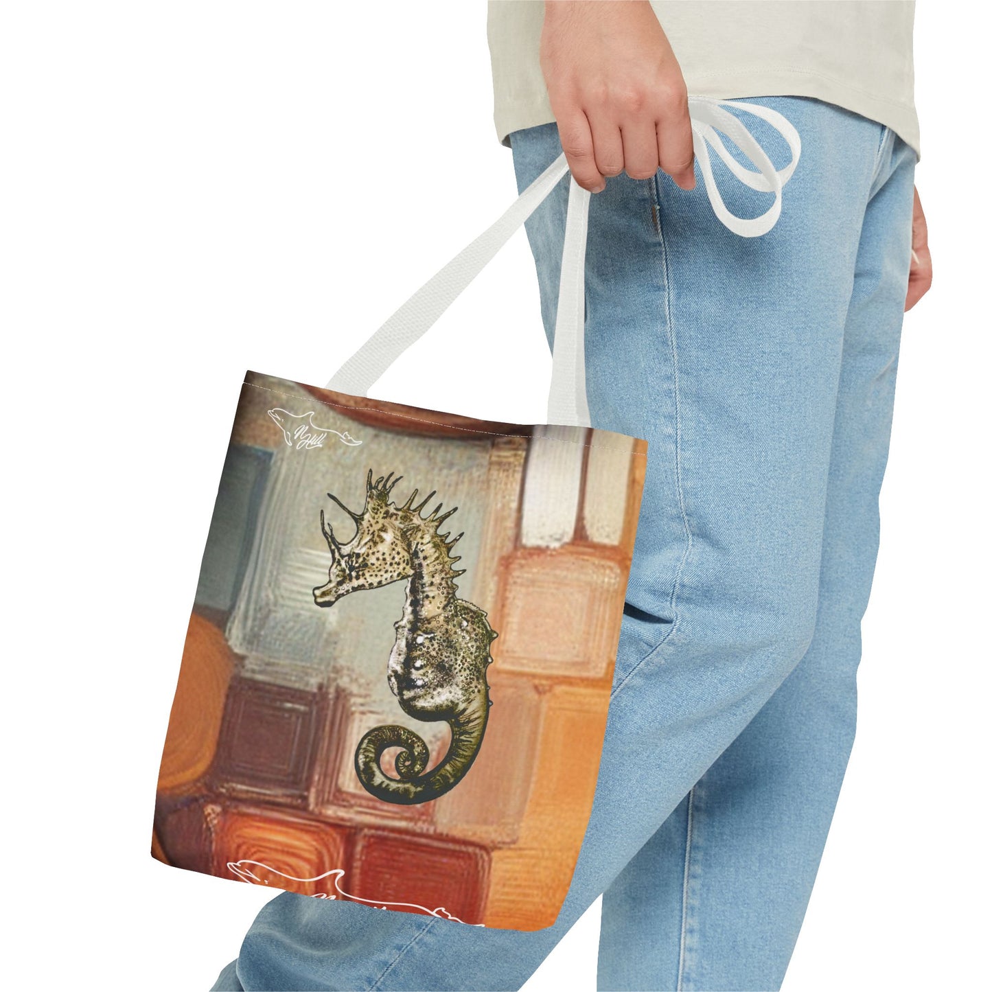 Sea Horse Tote Bag (AOP)