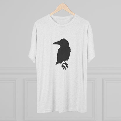Raven Unisex Tri-Blend Crew Tee