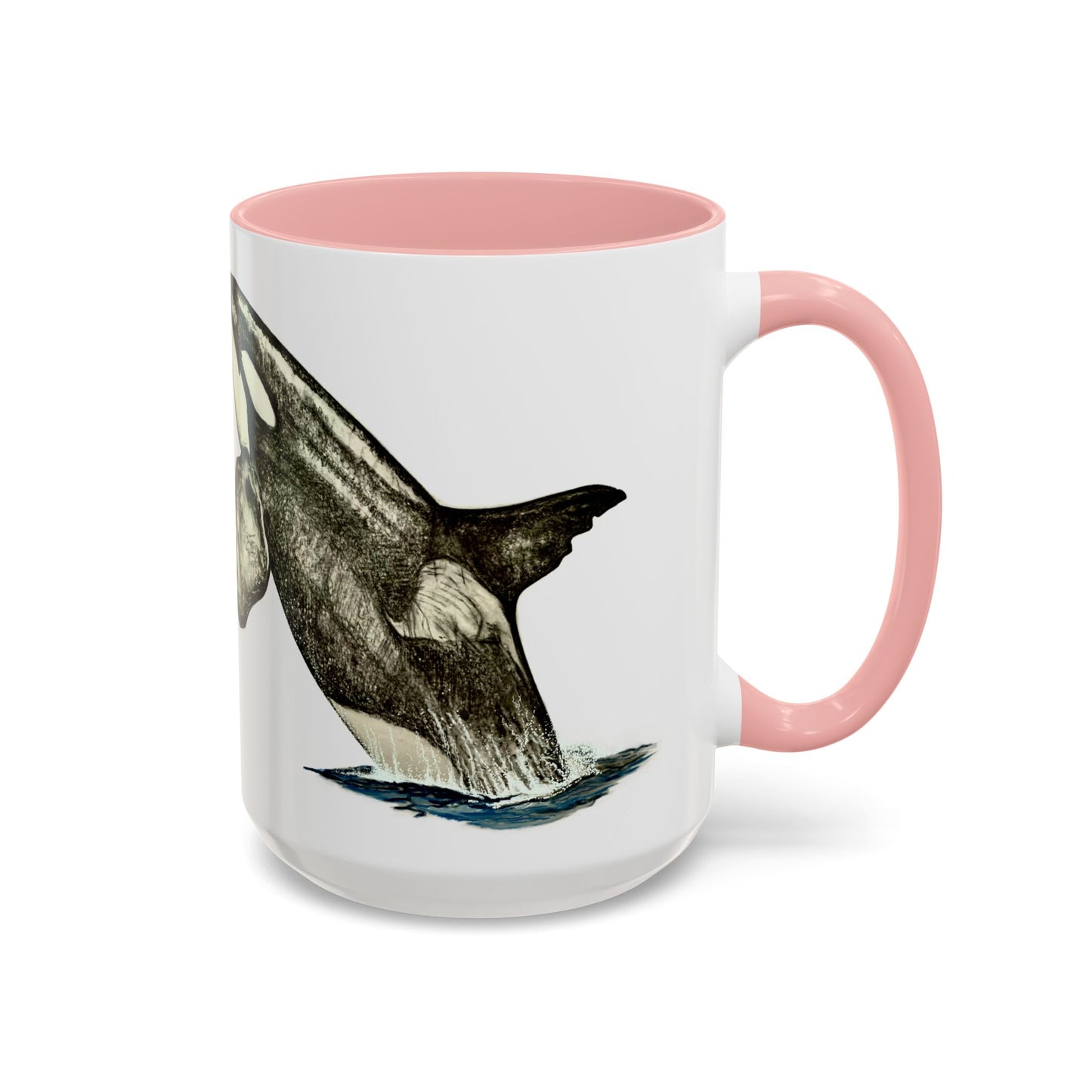 Chainsaw Orca Accent Coffee Mug (11, 15oz)